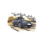 Range Rover Series 3 Overfinch Personalised Portrait in Colour - RA2151COL