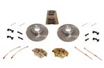 Uprated Brake Kit - Vented 4 Pot - 14 inch Minimum Wheels Required - RB7117