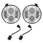 Headlamp 7" LED Conversion RHD (pair) - RB7129LEDLYNX - Aftermarket