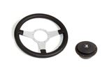 Moto-Lita Steering Wheel and Boss - OE TR8 Type - 13 Inch Black Leather - PKC1295BLACK