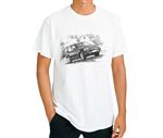 Discovery 3 2004-2009 (dark shading) - T Shirt in Black & White - RD1090TSTYLE - Classic Memories