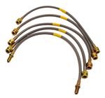 Brake Hose Kit Braided S/Steel plus 40mm - RD1101BPEXT - Britpart