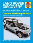Haynes Workshop Manual - Land Rover Discovery 3 (2004 - 2009)