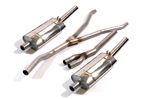 Stainless Steel Sports Exhaust System - Twin Exit - TR4A - RF4073