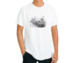 Triumph TR3 - T Shirt in Black and White - RF4221TSTYLE
