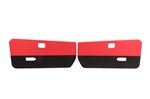 Door Trim Panel Pair - Red - RG1102RED