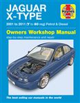 Haynes Workshop Manual - Jaguar X Type Petrol and Diesel (01-10) V to 60