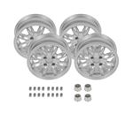 Classic 8 Spoke Alloy Road Wheel Kit - 5.5J x 13 Set of 4 Inc Nuts/Centres - RL147355X13