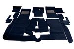 Passenger Area Carpet Set - RHD and LHD - Navy Blue - Triumph 2000/2500/2.5Pi - RM8113BLUENAVY