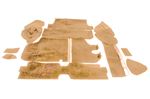 Rear Compartment Carpet Set - Beige - Triumph 2000/2500 Estate - RM8153BEIGE