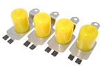 Bump Stop Extended (set of 4) - RNV100060BPPYYELE - Britpart