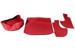 Boot Carpet Set - Standard - Red - RP1232RED