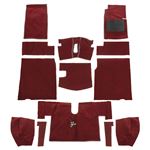 Carpet Set - Red - Midget and Sprite 1964-1966 - RP1251RED