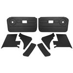 Trim Panel Kit - 8 Piece - Black - RP1406BLACK