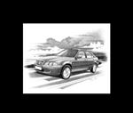 Rover 45 1999-2004 Personalised Portrait in Colour - RP1542COL
