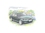Rover 75 Estate up to 2004 Personalised Portrait in Colour - RP1543COL