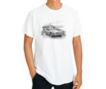 MGA Roadster - T Shirt in Black and White - RP1622TSTYLE