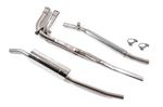 Stainless Steel Exhaust System - MGB - 3 Piece - Bomb - RP1672BMB