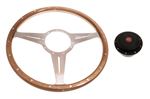 Moto-Lita Steering Wheel and Boss Kit - 14 Inch Wood - Flat With Slots - RP1679