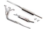 Stainless Steel Sports Exhaust System - MGB - 3 Piece - RP1796
