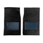 Overmats Front (pair) Black - RP1849