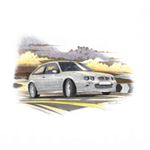 MG ZR Mk1 3 Door Personalised Portrait in Colour - RP2213COL
