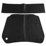 Bonnet and Bulkhead Pad 1970on - RP2472BLACK