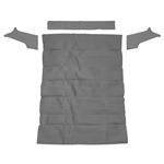 Headlining Kit Grey Nylon Foam Backing - RP2543GREY