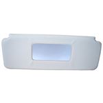 Sun Visor Inc Mirror White/White - RP2660WHITE