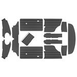 Trim Kit (oval speedo) Saloon 70-73 Black - RP2665BLACK