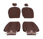 Seat Cover Kit Leather Chestnut TR6 - RR1049CHESTNUTLE