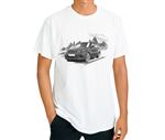 Range Rover Sport HSE 2017 on - T Shirt in Black and White - RR2142TSTYLE