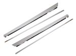 Sill Cover Trim Kit - Mirror Finish Stainless Steel - Per Car - RS1216