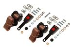 Front Seat Belt Kit Inertia Type (pair) - No wiring - Beige - RS1332BEIGE - Securon
