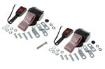 Front Seat Belt Kit Inertia Type (pair) - With wiring - Grey - RS1332WGREY - Securon