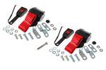 Front Seat Belt Kit Inertia Type (pair) - With wiring - Red - RS1332WRED - Securon
