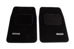 Triumph Stag Front Footwell Overmats - Black - Pair - RHD and LHD - RS1453BLACK