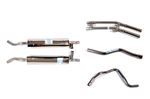 Stainless Steel Exhaust Part System - 304 Grade - Small Bore Tail Pipes - RS1602304