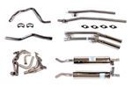 Stainless Steel Sports Exhaust System Triumph V8 - Type 65 Auto - Small Bore Tail Pipes - RS1608