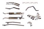 Stainless Steel Sports Exhaust System Rover V8 - Type 35 Auto - Manual and A Type Overdrive - Large Bore Tail Pipes - RS1611