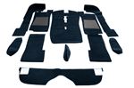Triumph Stag Carpet Set - LHD - Passenger Area - Tufted - Navy Blue - RS1645NAVYBLUE