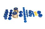 Front and Rear Suspension Bush Kit - Polyurethane - 34 Bushes - RS1728POLY