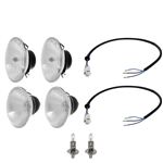 5 3/4" Halogen Headlamp Kit of 4 - Inner and Outer - Including Bulbs - LHD - RS1742LHD