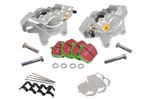 Front Brake Overhaul Kit - Calipers/EBC Green Stuff Pads and Fittings - RS1792UR