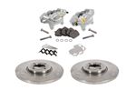 Front Brake Overhaul Kit - Calipers/Standard Discs/Pads and Fittings - RS1793