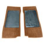 Triumph Stag Front Footwell Overmats RHD - Pair - Deluxe - Beige - RS2048BEIGE
