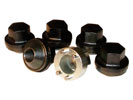 Locking Wheel Nut Kit M16 (6 piece) Black - RTC9535 - Genuine