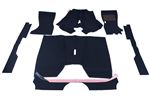 Tufted Carpet Set - RHD - Dark Blue - Triumph Vitesse All Models - RV6037BLUE