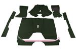 Tufted Carpet Set - RHD - Green - Triumph Vitesse All Models - RV6037GREEN