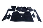 Tufted Carpet Set - LHD - Dark Blue - Triumph Vitesse All Models - RV6091BLUE